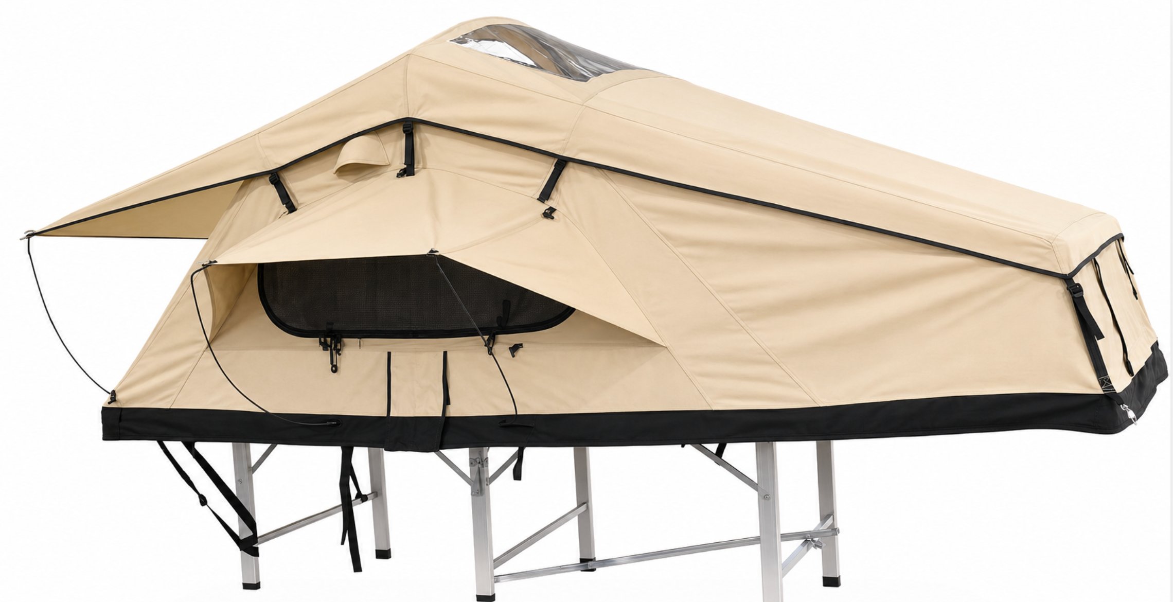 DB-SRT004 1.40/160/190 Soft Shell Roof Top Tent（customize smaller or larger size）